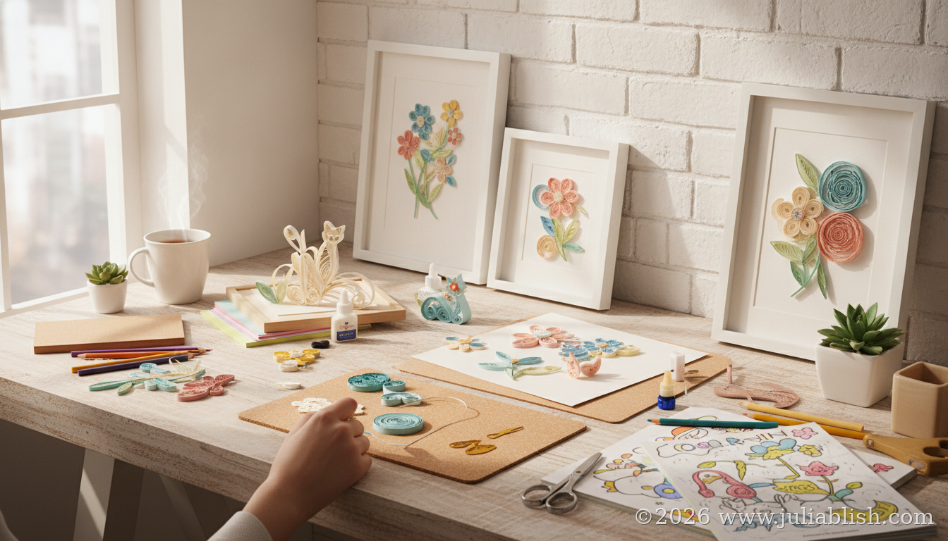 Paper Quilling for Hobbyists: Tips and Ideas to Fall in Love with the Craft
