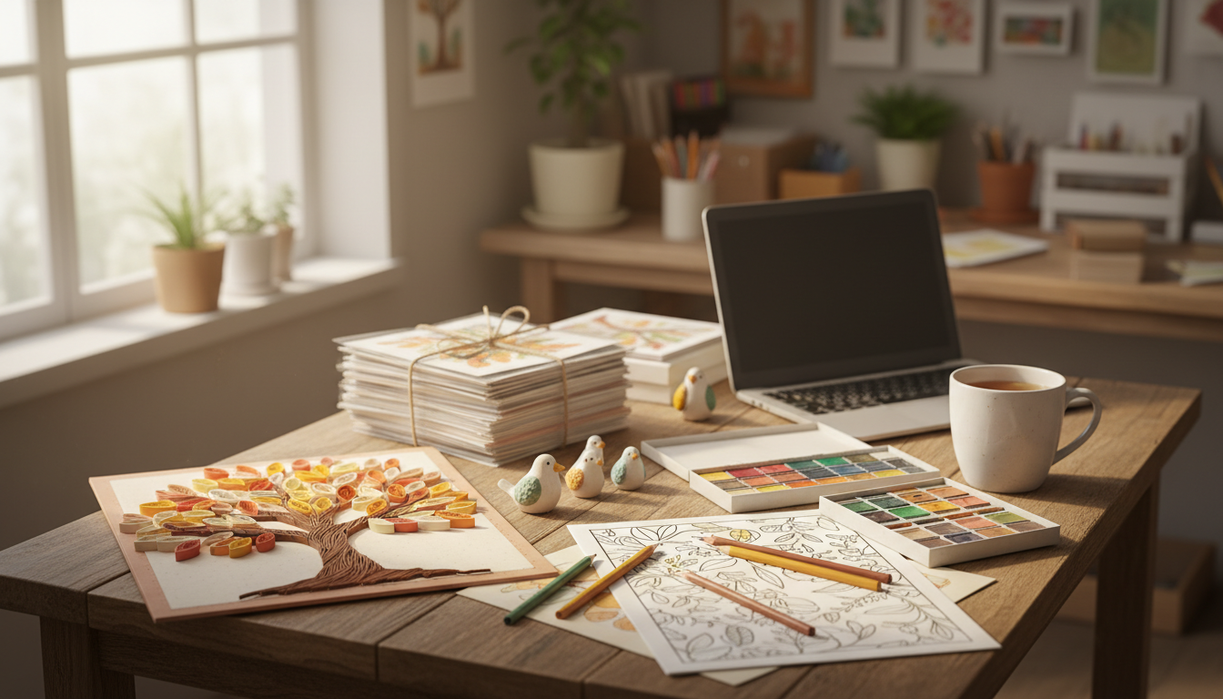 How to Sell Your Handmade Art on Etsy: A Practical Guide for Paper Crafters